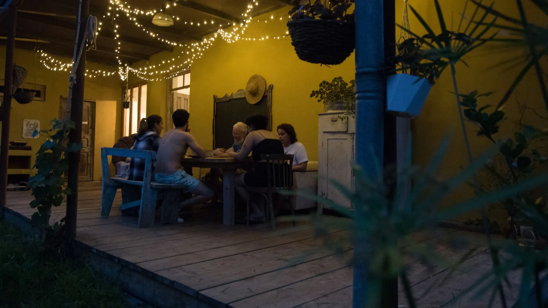 Sharing the communal table at Karma